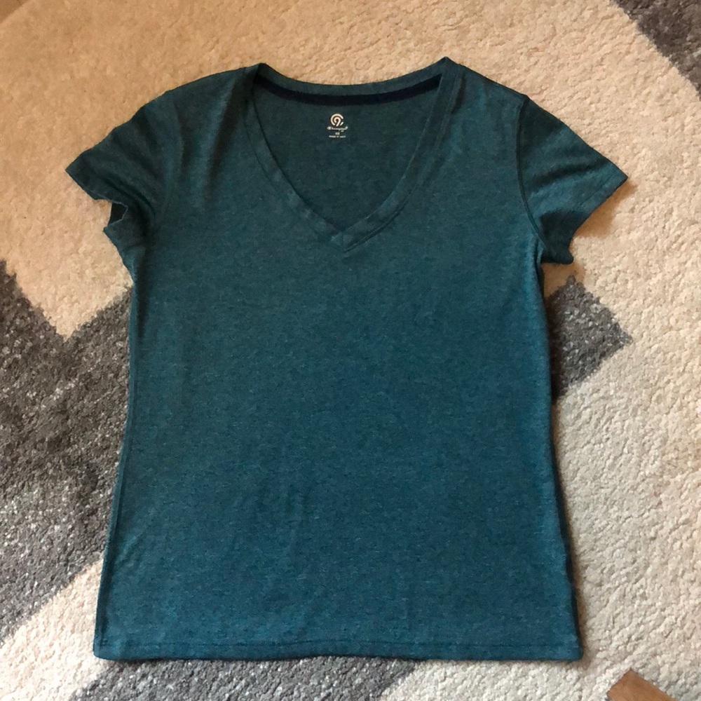 Jersey V-Neck Tee- Size XS